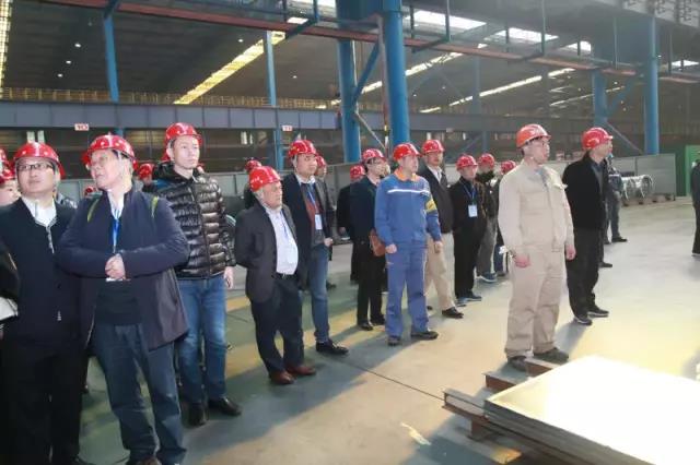 紛至沓來(lái)！全國(guó)彩涂用戶(hù)到冷軋廠(chǎng)參觀(guān)
